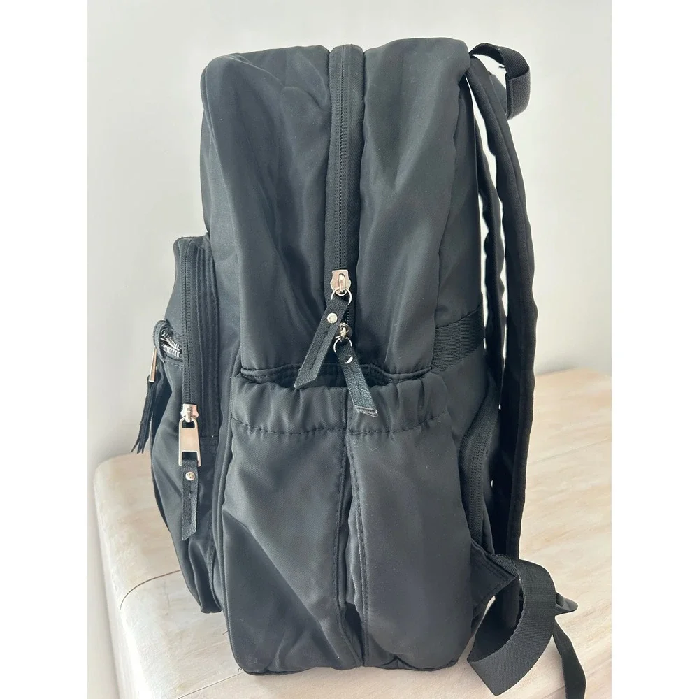 Eastsport Limited Black Polyester‎ Backpack Multi Pocket School Bag 11160W0